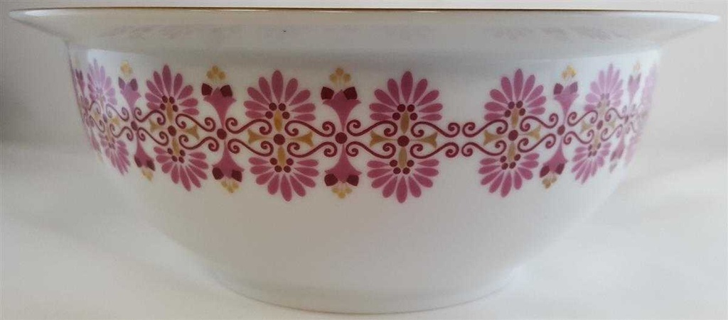 [45811000] Schüssel Servierschüssel 21,2 cm Graf von Henneberg Pink Gold gebraucht - sehr gut Bild 4
