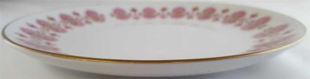 [45811001] Brotteller 17,2 cm Graf von Henneberg Pink Gold gebraucht - sehr gut Bild 2