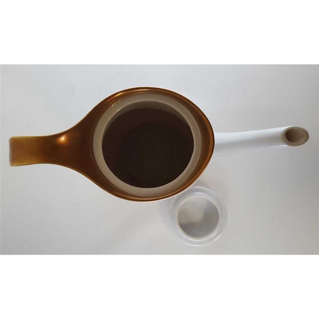 [45811005] Kaffeekanne Goldrand 1,2 L Eschenbach Alte Formen W2610 gebraucht - sehr gut Bild 3