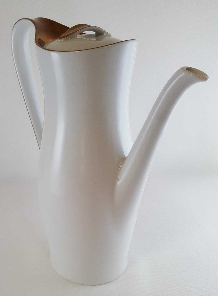 [45811005] Kaffeekanne Goldrand 1,2 L Eschenbach Alte Formen W2610 gebraucht - sehr gut Bild 4
