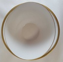 [45811007] Sauciere mit Teller Goldrand Eschenbach Alte Formen W2610 gebraucht - sehr gut Bild 2