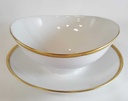 [45811007] Sauciere mit Teller Goldrand Eschenbach Alte Formen W2610 gebraucht - sehr gut Bild 5