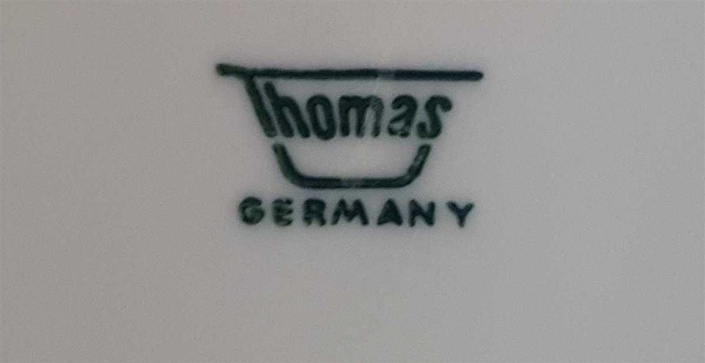 [45811015] Kuchenteller 18,7 cm Thomas Porzellan Lanzette Weiß gebraucht - sehr gut Bild 4