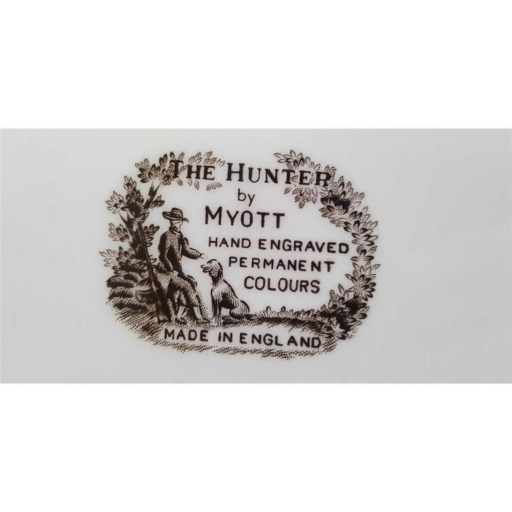 [45811016] Speiseteller Essteller 25 cm Myott The Hunter Bunt gebraucht - gut Bild 4