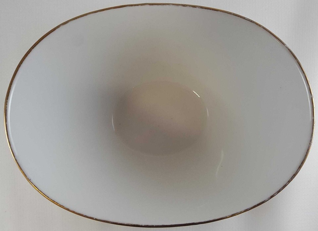 [45811038] Sauciere mit Teller 1tlg Schumann Arzberg Blaurand gebraucht - gut Bild 2