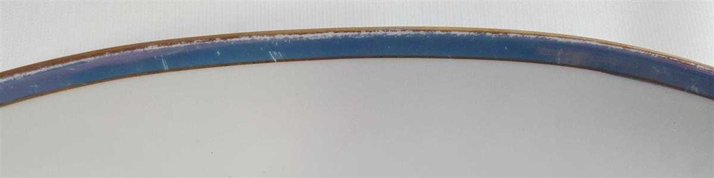 [45811040] Fleischplatte 33,2x21,2 cm Schumann Arzberg Blaurand gebraucht - akzeptabel Bild 2