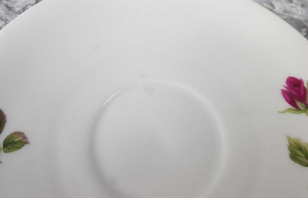 [45811048] Untertasse für Kaffee 14 cm Seltmann Weiden Rosendekor 1714 gebraucht - akzeptabel Bild 4