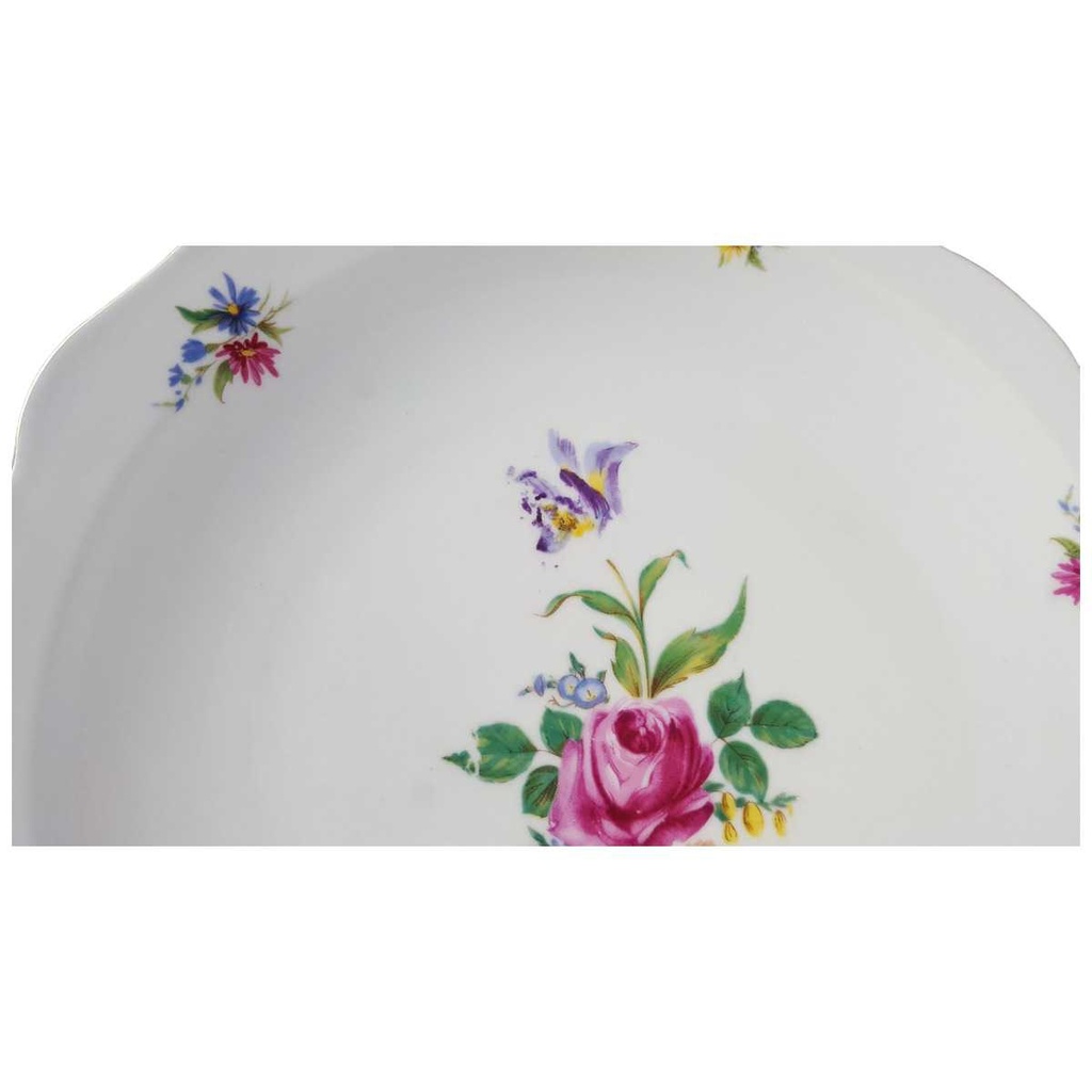 [458110492] Servierplatte Dessertteller Kuchenplatte Goldrand Schaller gebraucht - akzeptabel Bild 2