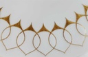 [4581105] Tortenplatte Rosenthal Lotus Goldsilhouette Björn Wiinblad gebraucht - gut Bild 2