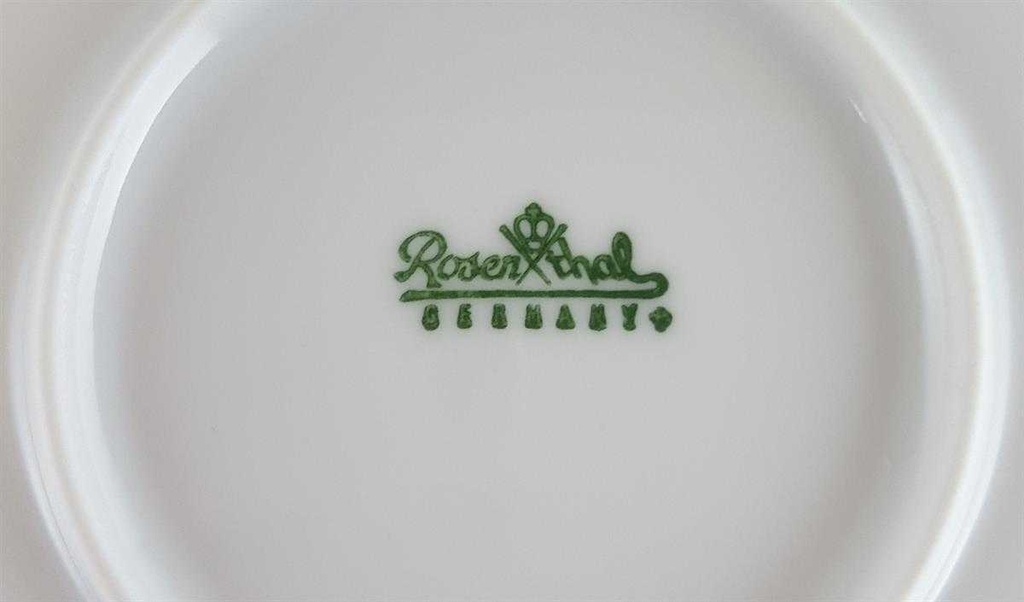 [4581105] Tortenplatte Rosenthal Lotus Goldsilhouette Björn Wiinblad gebraucht - gut Bild 3