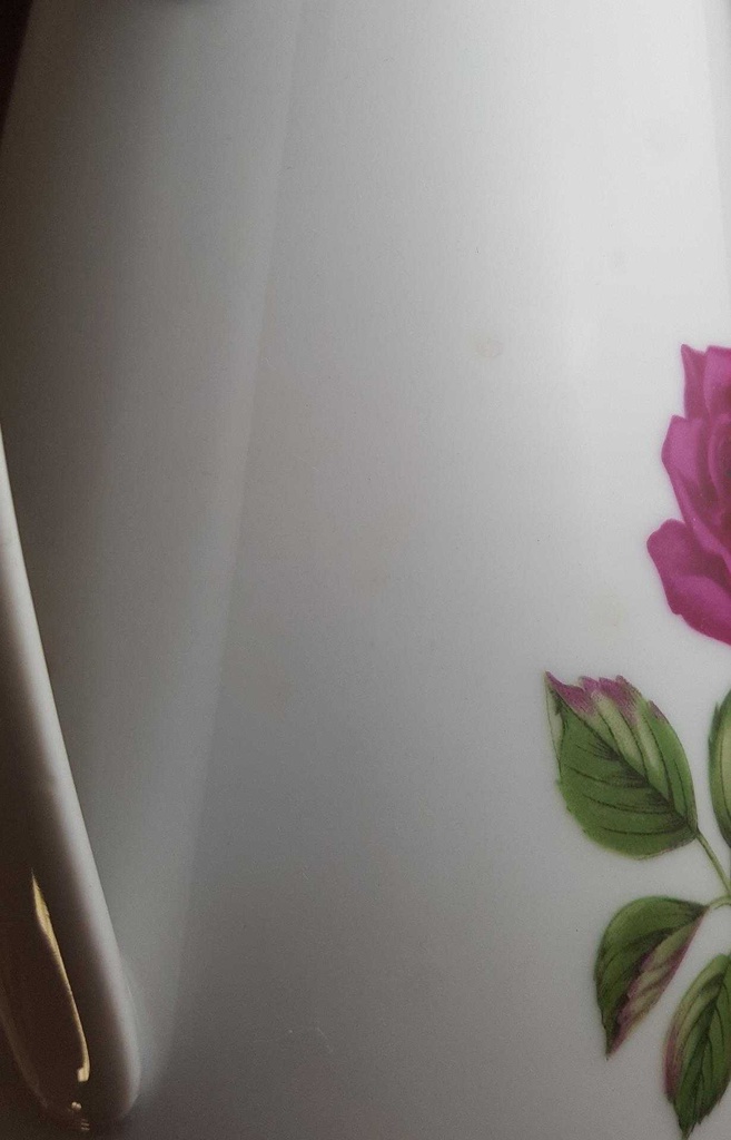 [45811050] Kaffeekanne 1,4 L Seltmann Weiden Rosendekor 1714 gebraucht - gut Bild 3