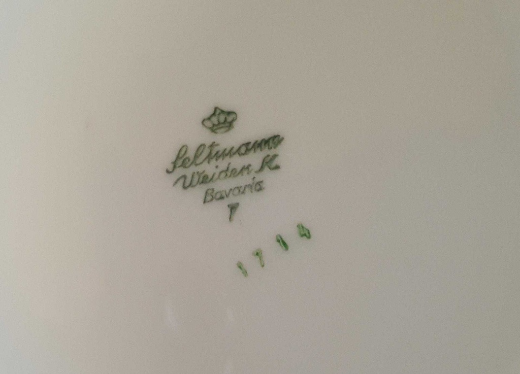 [45811050] Kaffeekanne 1,4 L Seltmann Weiden Rosendekor 1714 gebraucht - gut Bild 6