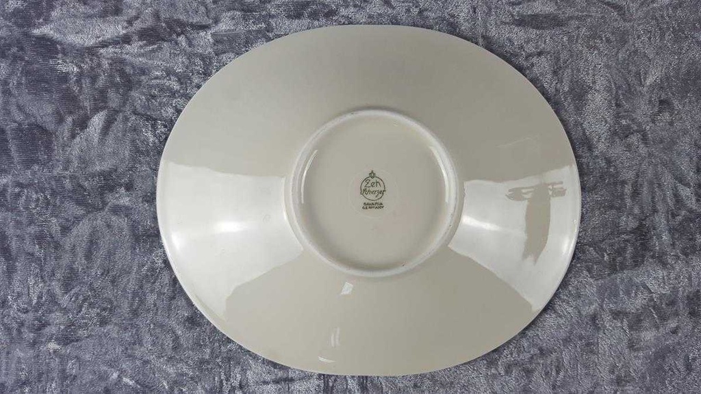 [458110502] Schale Golddekor Zeh Scherzer Elfenbein Beige gebraucht - gut Bild 6