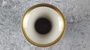 [458110503] Vase Goldrand 25 cm Eschenbach Elfenbein Beige gebraucht - sehr gut Bild 3