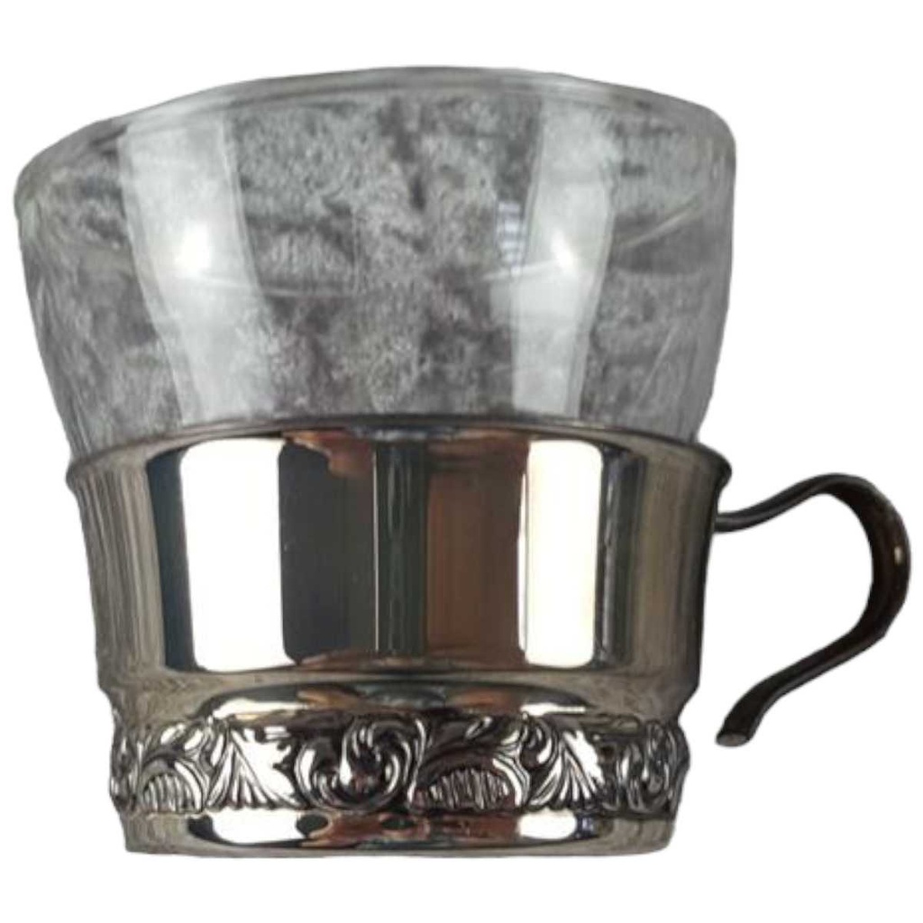 [2118738] 6er Set Teetasse Teeglas Schott Jena Glas Mainz gebraucht - gut Bild 2