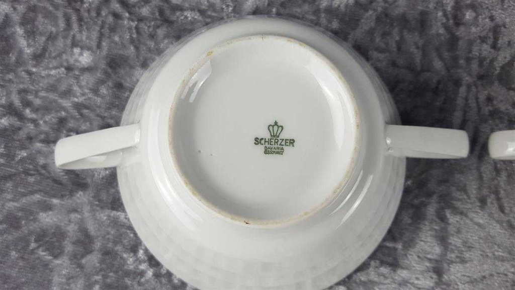 [2118739] 6er Set Suppentasse Suppenbecher Zeh Scherzer Einzelteile Weiß gebraucht - gut Bild 8