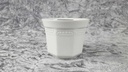[458110522] Kaffeetasse Tasse Mitterteich Form 2040 Sissi Weiß Platinrand gebraucht - gut Bild 3