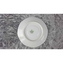 [458110523] Untertasse für Kaffee 14,9 cm Mitterteich Form 2040 Sissi Weiß Platinrand gebraucht - gut Bild 3