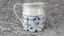 [458110527] Wasserkrug Milchkrug 0,9 L Julius Lange Kahla Indisch Blau Strohblume gebraucht - gut Bild 4