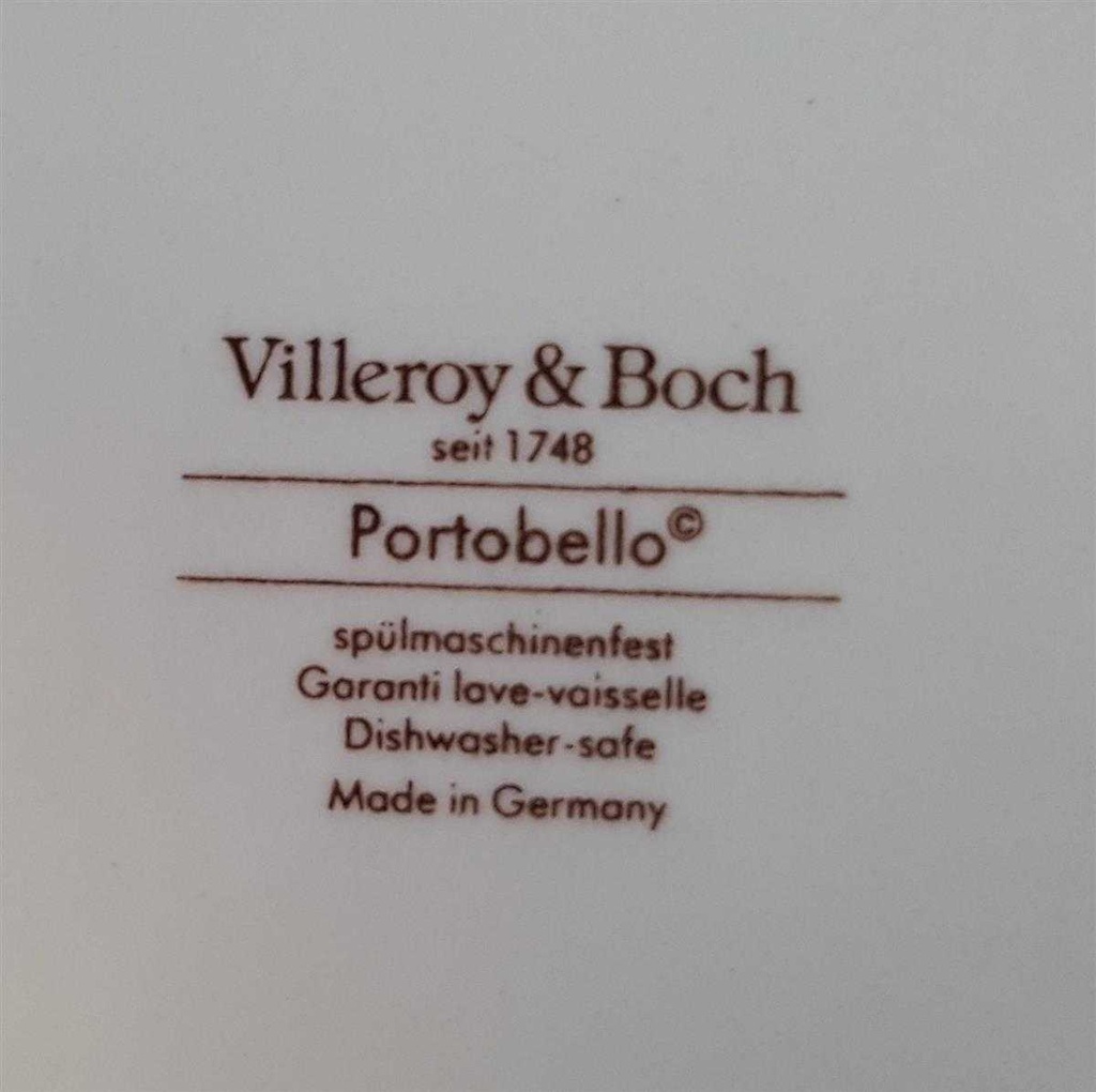 [45811053] Kuchenteller 21,4 cm Villeroy & Boch Portobello gebraucht - sehr gut Bild 3
