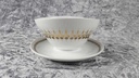 [458110537] Sauciere mit Teller Golddekor 1tlg Mitterteich Form 650 Kreise gebraucht - akzeptabel Bild 2