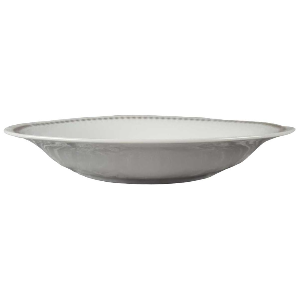 [458110539] Suppenteller Golddekor 22,4 cm Mitterteich Form 650 Kreise gebraucht - akzeptabel Bild 2