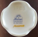 [45811054] Vase 13 cm Lindner Porzellan Anna Maria Moosrose gebraucht - sehr gut Bild 6
