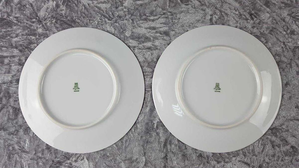 [2118741] 2er Set Kuchenteller Dessertteller 19,6 cm Jaeger & Co PMR Bavaria gebraucht - gut Bild 5