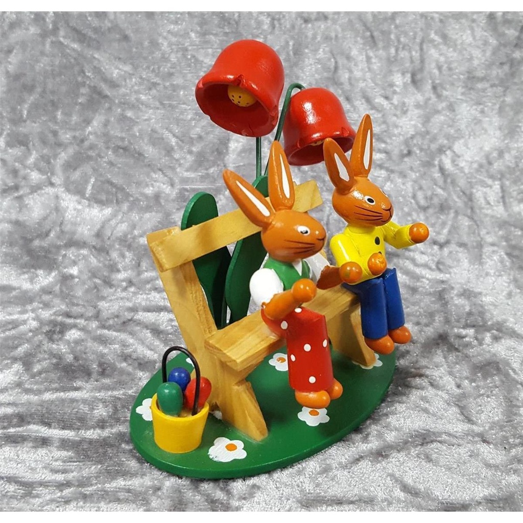 [458110577] Figur Dekoration 8,9 cm Bunt Ostern gebraucht - gut Bild 2
