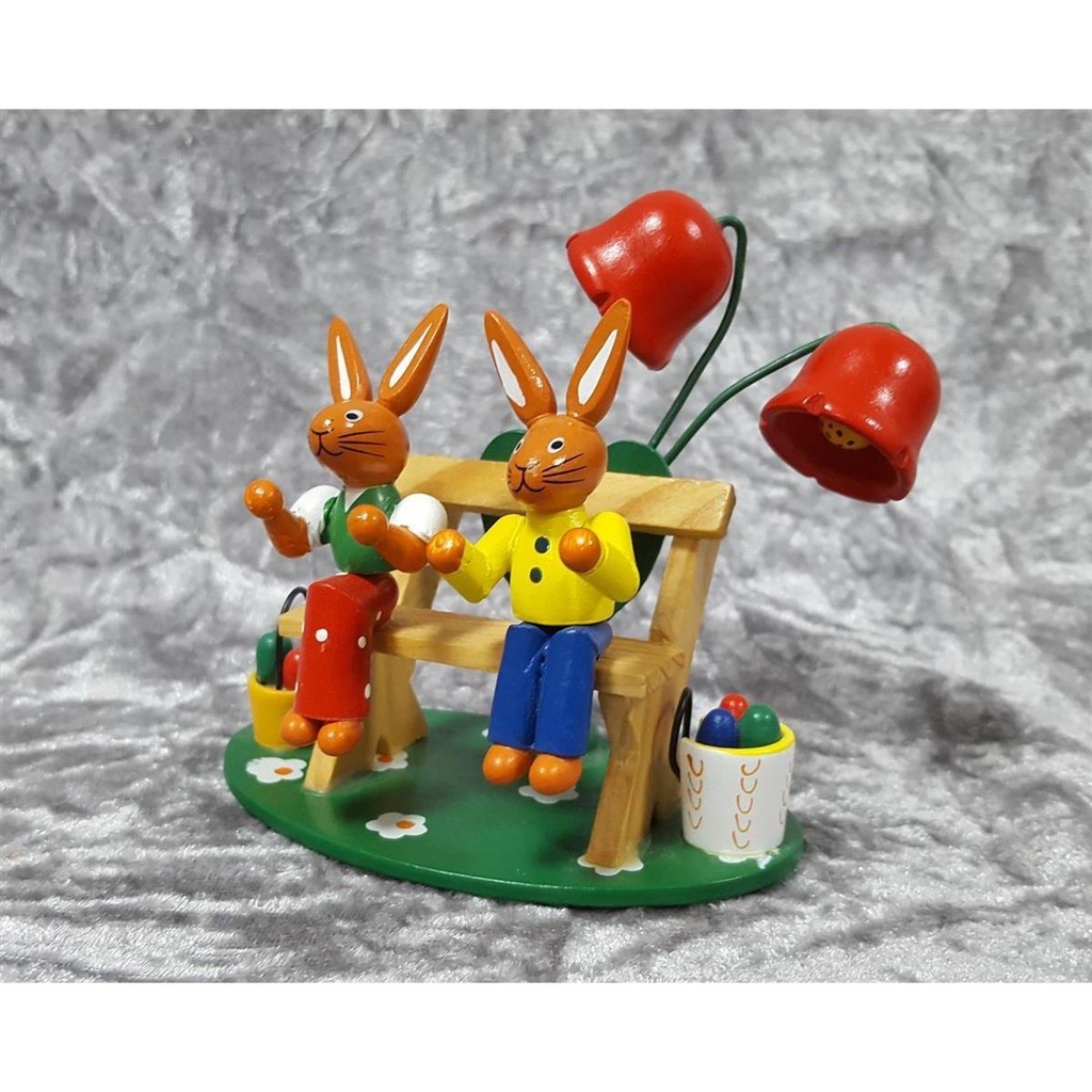 [458110577] Figur Dekoration 8,9 cm Bunt Ostern gebraucht - gut Bild 4