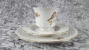 [458110581] Kaffeegedeck Goldrand Durchbrucharbeit 3tlg Burg Lindau gebraucht - sehr gut Bild 4