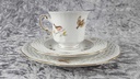 [458110581] Kaffeegedeck Goldrand Durchbrucharbeit 3tlg Burg Lindau gebraucht - sehr gut Bild 5