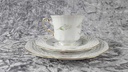 [458110583] Kaffeegedeck Durchbrucharbeit 3tlg Burg Lindau gebraucht - sehr gut Bild 4