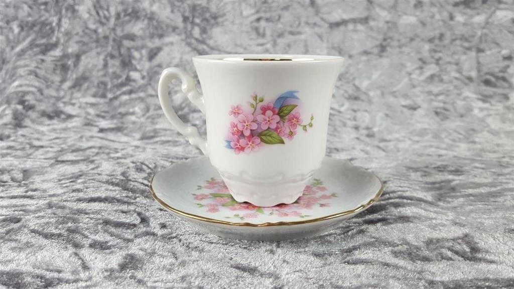 [458110587] Mokkatasse mit Untertasse Tasse Espressotasse Seltmann Weiden Vohenstrauß gebraucht - sehr gut Bild 3