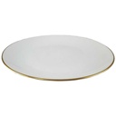 [458110590] Speiseteller Essteller Goldrand 24,6 cm Fürstenberg Schloß 644 0801 gebraucht - gut Bild 2