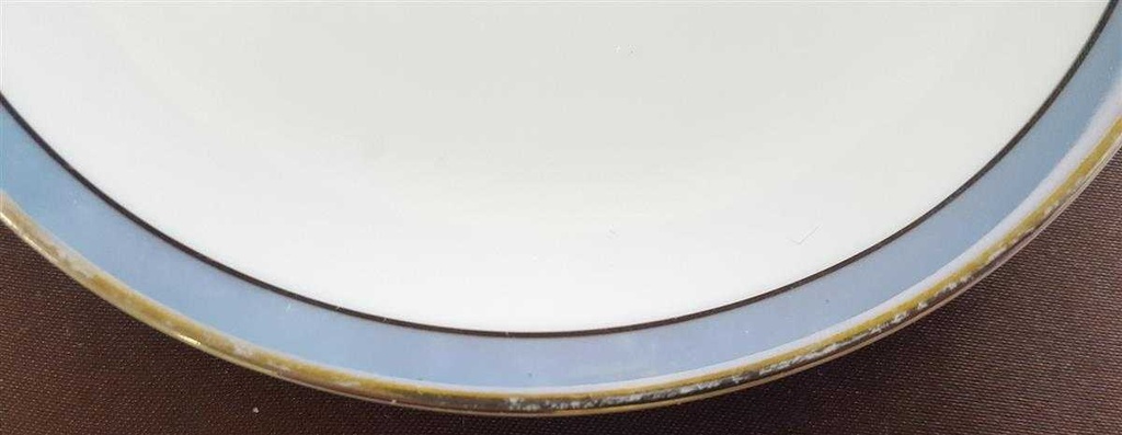 [45811060] Brotteller 15 cm Thomas Porzellan Exquisit Como Blaulüster gebraucht - akzeptabel Bild 2