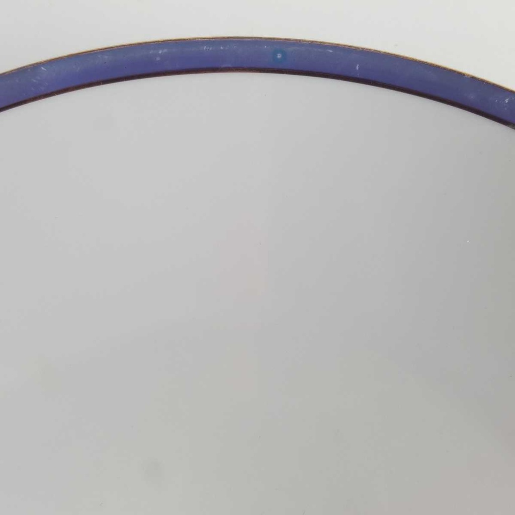 [45811061] Kuchenteller Dessertteller 19,5 cm Mitterteich Blau gold gebraucht - gut Bild 2