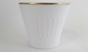 [45811066] Eierbecher Goldrand Hutschenreuther Luxor 1 mm gebraucht - gut Bild 2