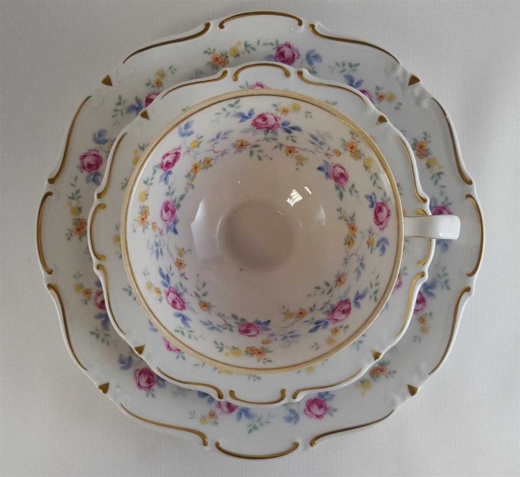 [45811070] Sammelgedeck Weimar Porzellan Dora 5001 N gebraucht - gut Bild 3