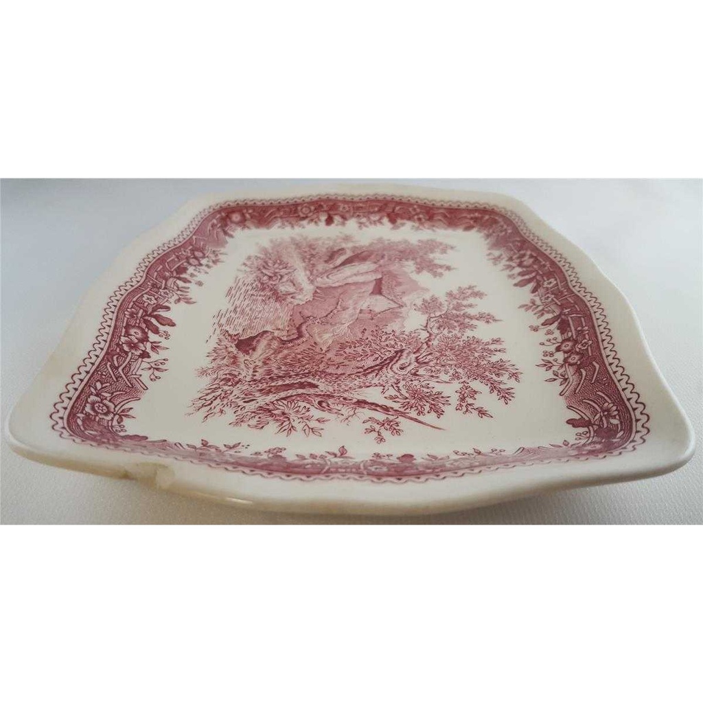 [45811076] Butterplatte Villeroy & Boch Burgenland Rot gebraucht - akzeptabel Bild 3