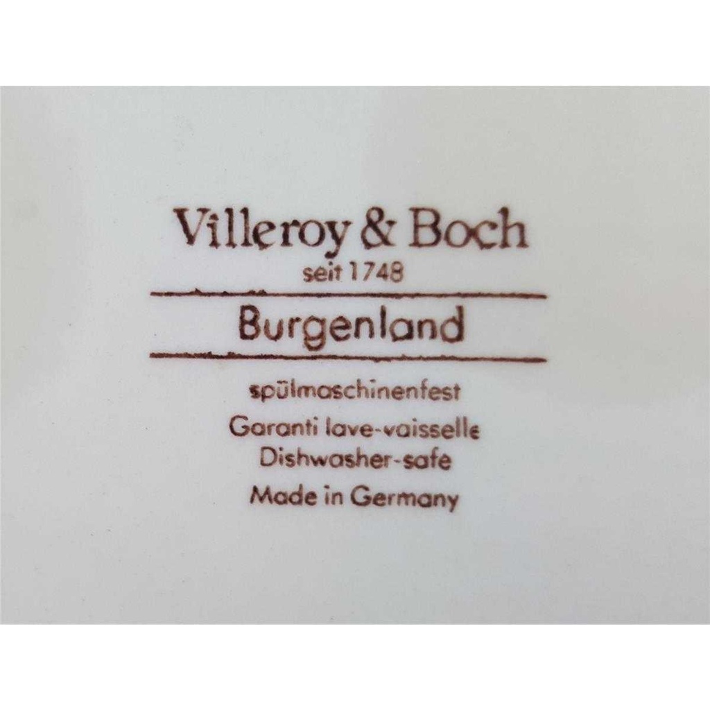 [45811076] Butterplatte Villeroy & Boch Burgenland Rot gebraucht - akzeptabel Bild 5