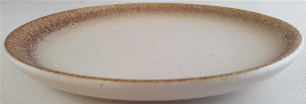 [45811086] Untertasse für Kaffee 14,5 cm Silberdistel Fayencen Sahara gebraucht - sehr gut Bild 2