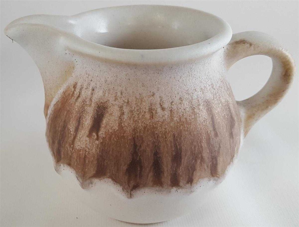 [45811092] Milchkännchen Silberdistel Fayencen Sahara Braun Bild 3