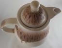 [45811096] Kaffeekanne Kanne 1,7 L Silberdistel Fayencen Sahara Braun gebraucht - sehr gut Bild 5