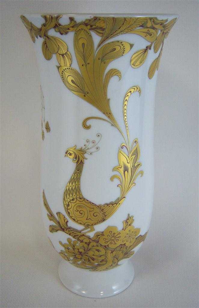 [4581110] Blumenvase 21,2 cm AK Kaiser Porzellan gebraucht - sehr gut Bild 4