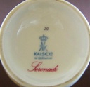 [4581110] Blumenvase 21,2 cm AK Kaiser Porzellan gebraucht - sehr gut Bild 6