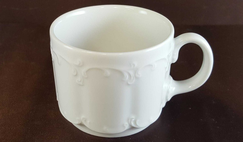 [45811100] Kaffeetasse Tasse Rosenthal Monbijou Weiß Classic Rose gebraucht - sehr gut Bild 2
