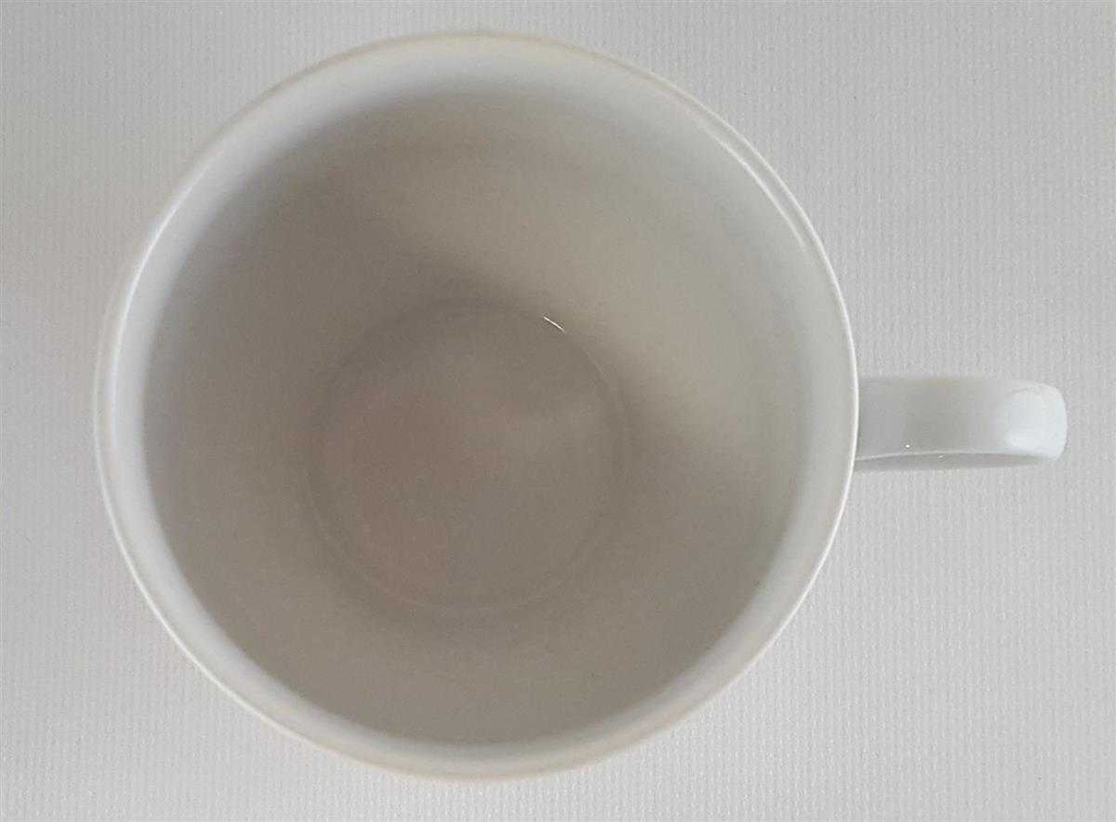 [45811104] Kaffeetasse Tasse Mitterteich blaue Kreise Blau gebraucht - gut Bild 2