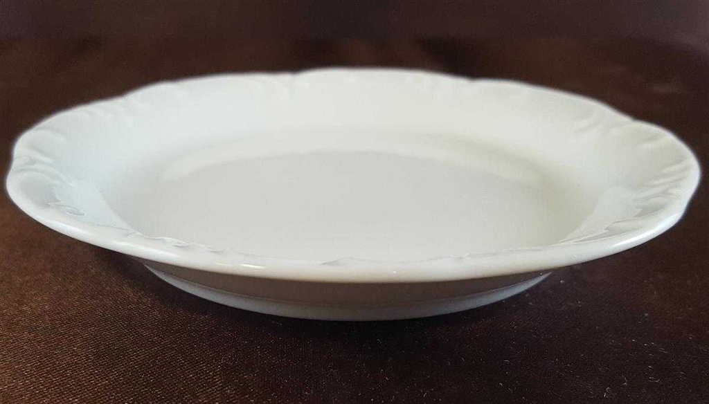 [45811107] Glasuntersetzer 11,2 cm Rosenthal Monbijou Weiß Classic Rose gebraucht - sehr gut Bild 2