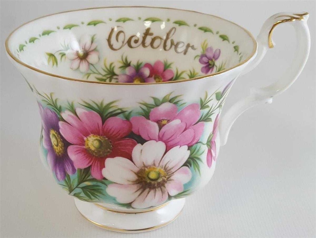 [45811120] Kaffeetasse Tasse Royal Albert Cosmos October gebraucht - sehr gut Bild 2